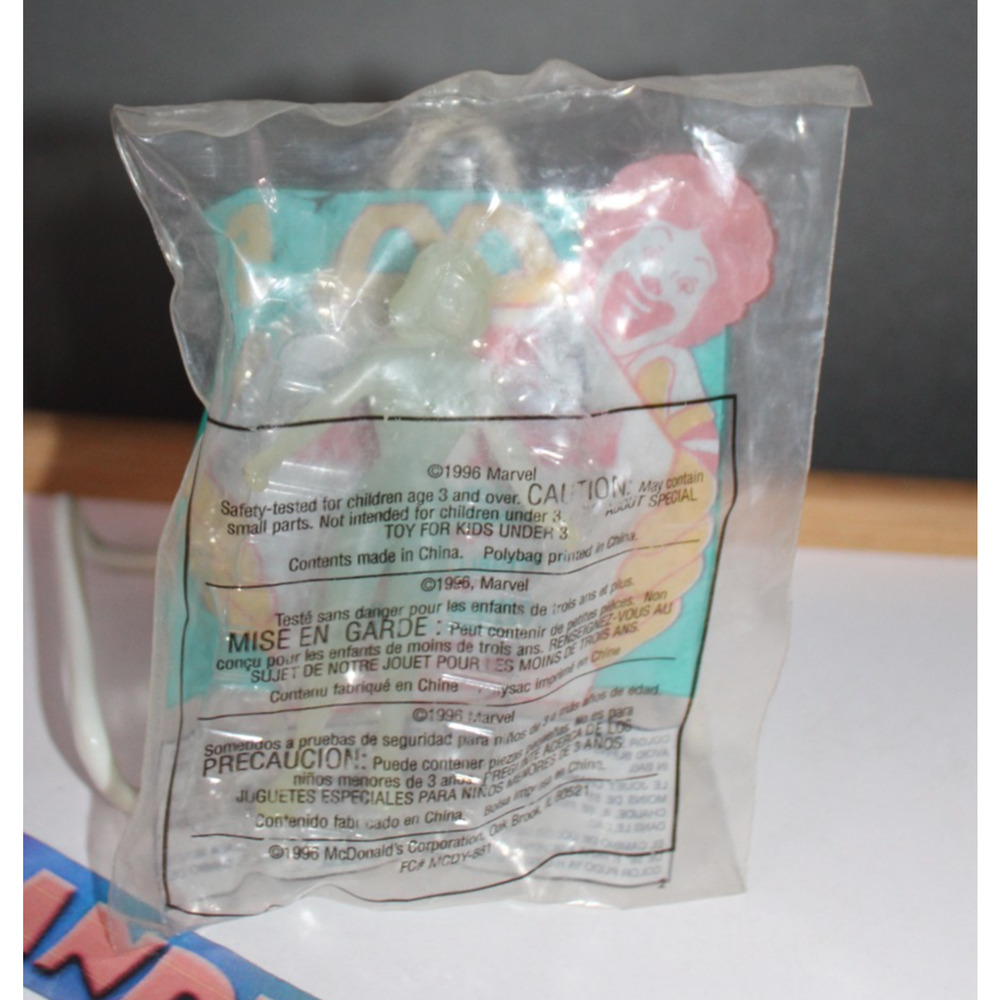 Fantastic 4 McDonald's Happy Meal Toy Color Change The Invisible Woman 96 Marvel